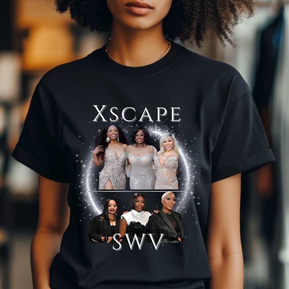 Xscape And Swv Tshirt  2024 Concert  Concert Shirt